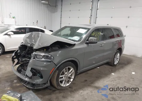 2022 Dodge Durango Gt Awd z USA, uszkodzony, nr VIN 1C4RDJDG9NC219716